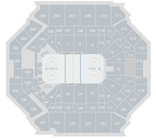 Tickets match NY Islanders