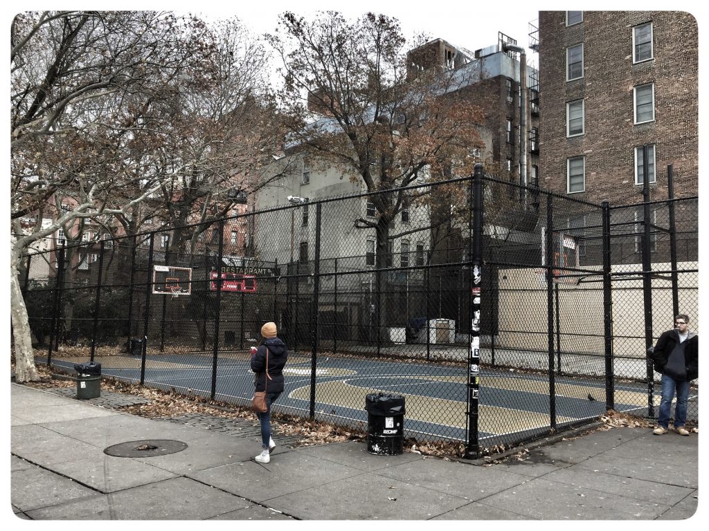Basket en photo à NYC