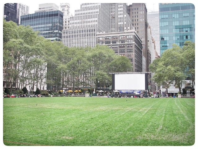 Les activivités à faire à Bryant Park