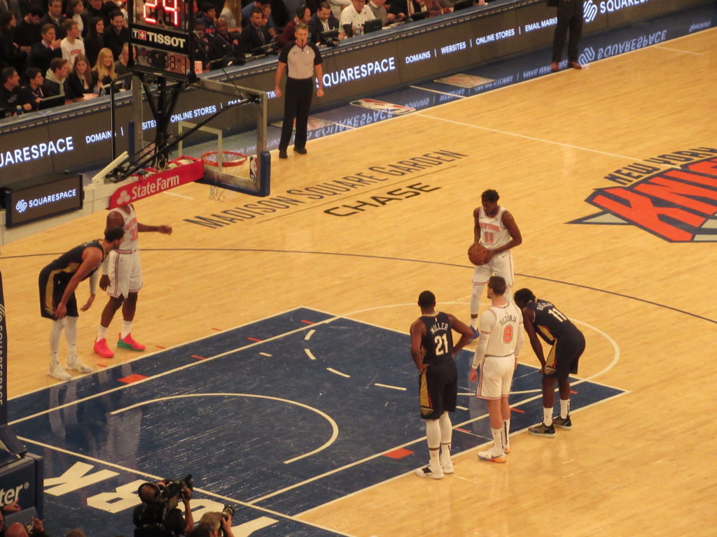 Match NBA Knicks