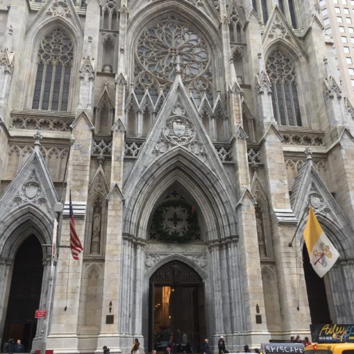 Cathédrale sur la 5e avenue de New York