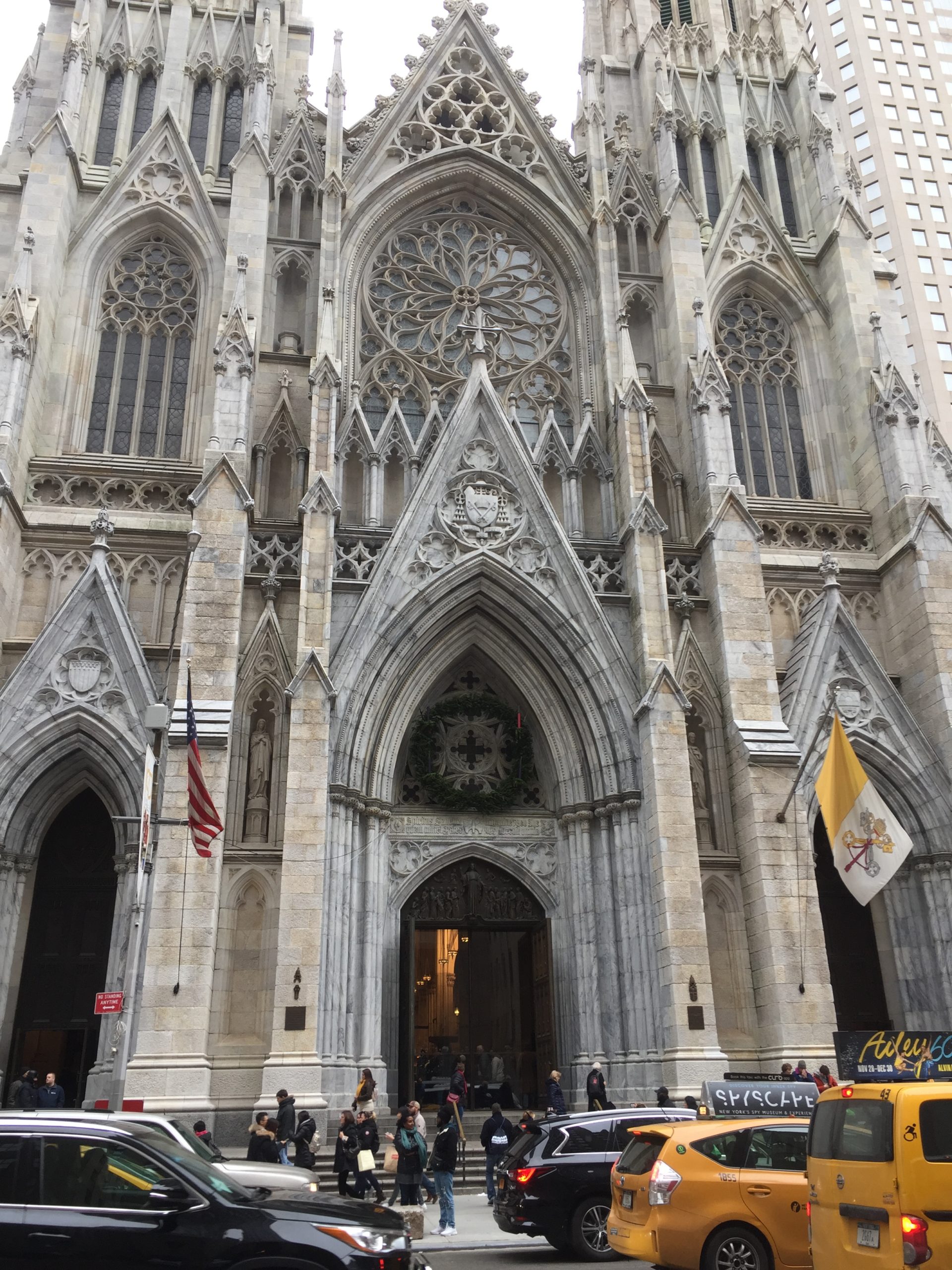 Cathédrale sur la 5e avenue de New York