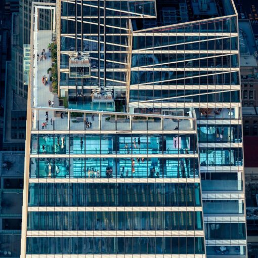 la dernière plateforme d'observation à New York