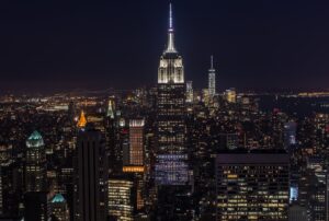 New York by night