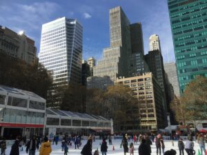 vue patinoire new york