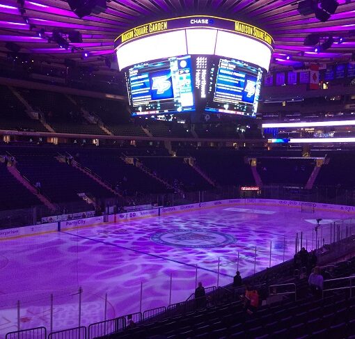 Voir un match des New York Rangers