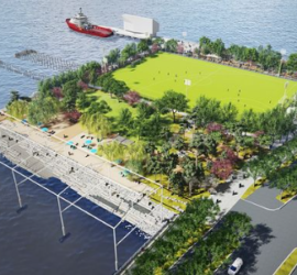 Y a-t-il une plage à Manhattan ?