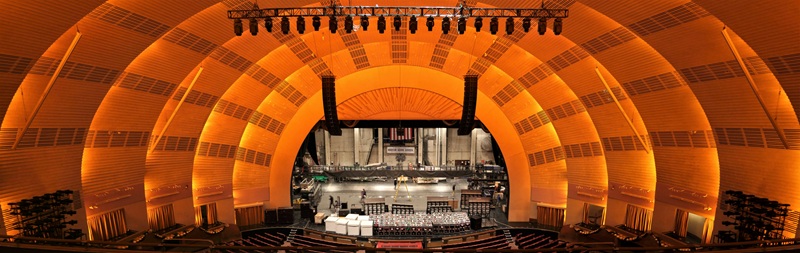 Radio City Music Hall New York vue salle concert