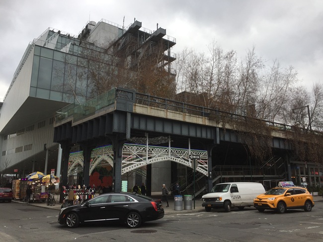 vue musée whitney et high line